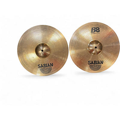 Used SABIAN 14in B8 Hi Hat Pair Cymbal