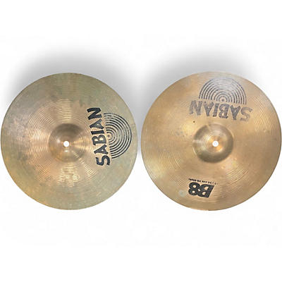 Used SABIAN 14in B8 Hi Hat Pair Cymbal