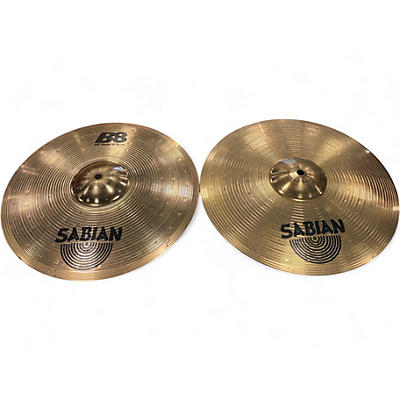 Used SABIAN 14in B8 Hi Hat Pair Cymbal