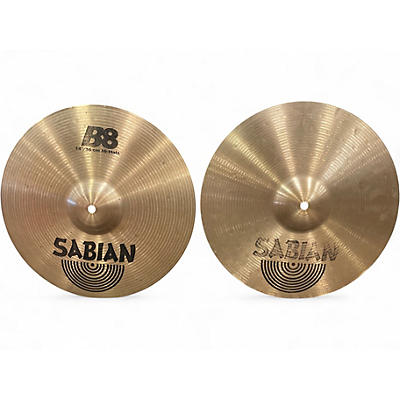 Used SABIAN 14in B8 Hi Hat Pair Cymbal