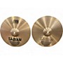 Used SABIAN 14in B8 Hi Hat Pair Cymbal 33