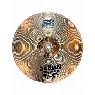 Used SABIAN 14in B8 Hi Hat Pair Cymbal