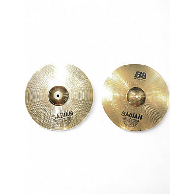 Used SABIAN 14in B8 Hi Hat Pair Cymbal