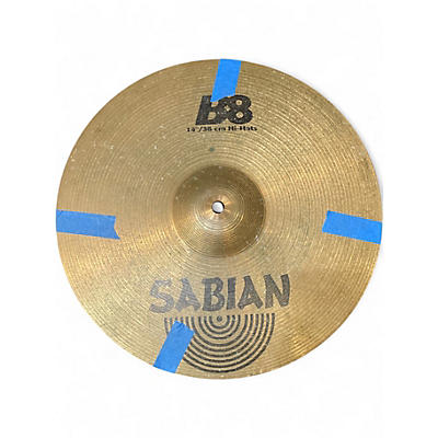 Used SABIAN 14in B8 Hi Hat Pair Cymbal