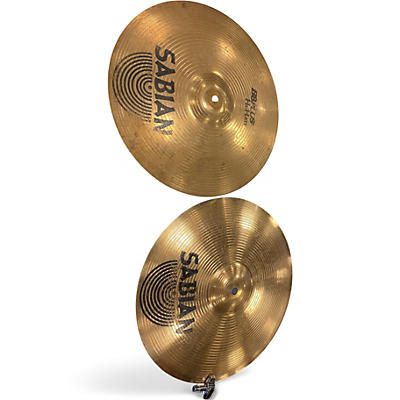 Used SABIAN 14in B8 Hi Hat Pair Cymbal