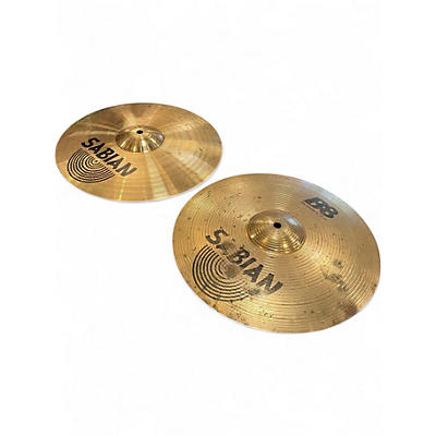 Used SABIAN 14in B8 Hi Hat Pair Cymbal