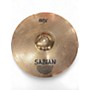 Used SABIAN 14in B8 Hi Hat Top Cymbal 33