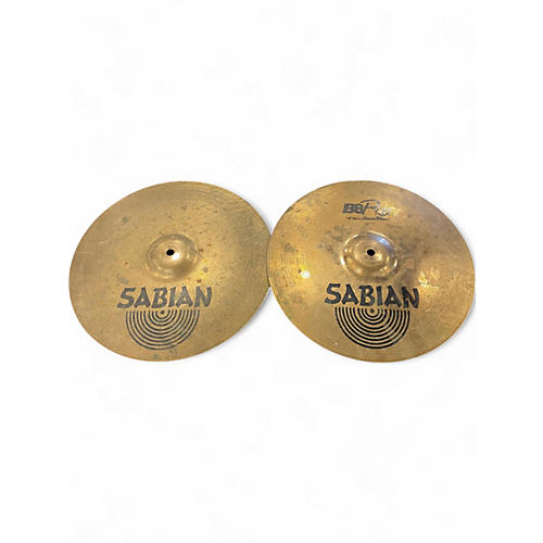 Used SABIAN 14in B8 PRO ROCK HATS Cymbal 33