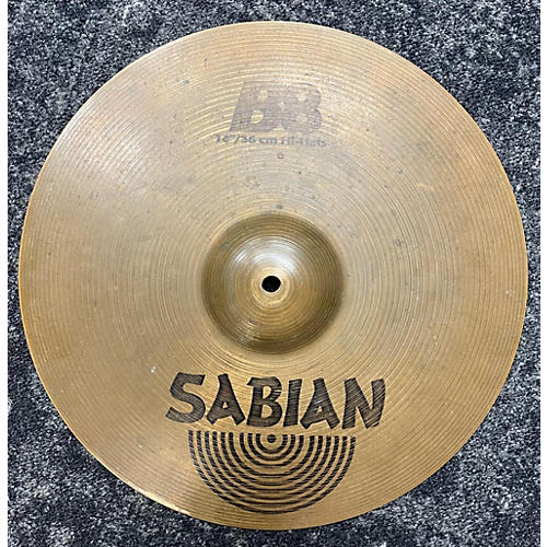 SABIAN Used SABIAN 14in B8 Pro Hi Hat Pair Cymbal 33