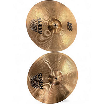 Used SABIAN 14in B8 Pro Hi Hat Pair Cymbal