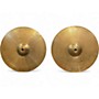 Used SABIAN 14in B8 ROCK HAT PAIR Cymbal 33
