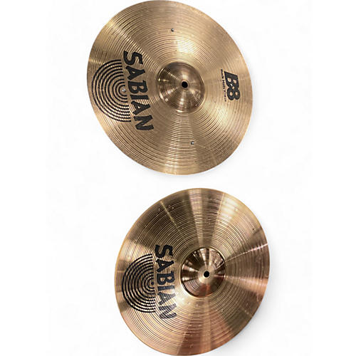 SABIAN Used SABIAN 14in B8 ROCK HATS Cymbal 33