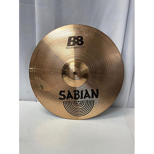 Sabian Used SABIAN 14in B8 Thin Crash Cymbal 33