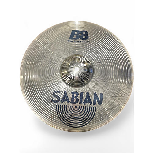 Used SABIAN 14in B8 Thin Crash Cymbal 33