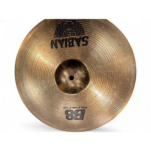 Used SABIAN 14in B8 Thin Crash Cymbal 33