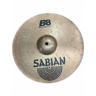 Used SABIAN 14in B8 Thin Crash Cymbal