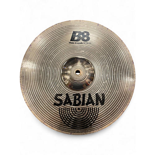 Used SABIAN 14in B8 Thin Crash Cymbal 33