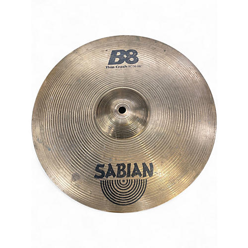 Used SABIAN 14in B8 Thin Crash Cymbal 33