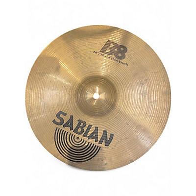 Used SABIAN 14in B8 Thin Crash Cymbal