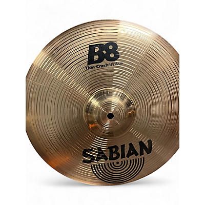 Used SABIAN 14in B8 Thin Crash Cymbal