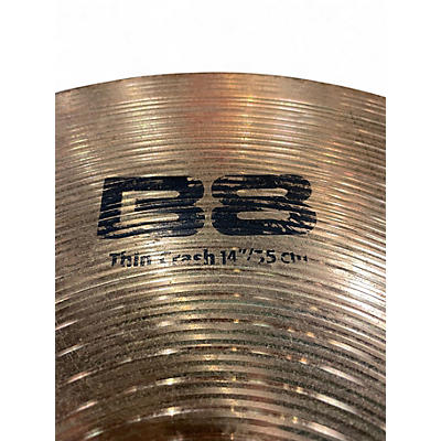 Used SABIAN 14in B8 Thin Crash Cymbal