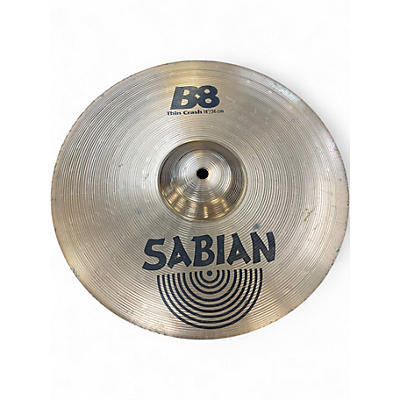 Used SABIAN 14in B8 Thin Crash Cymbal