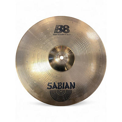 Used SABIAN 14in B8 Thin Crash Cymbal