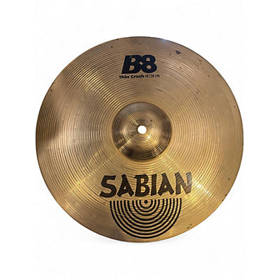 Used SABIAN 14in B8 Thin Crash Cymbal