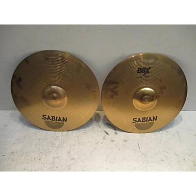 SABIAN Used SABIAN 14in B8X HI-HAT PAIR Cymbal