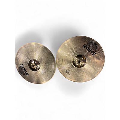 Used SABIAN 14in B8X HI HATS Cymbal