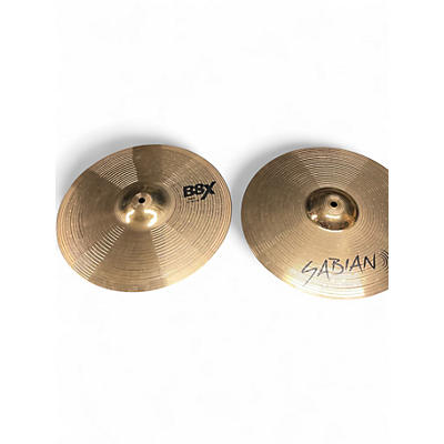 Used SABIAN 14in B8X HIHAT PAIR Cymbal