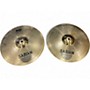 Used SABIAN 14in B8X HIHATS Cymbal 33