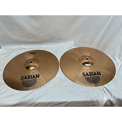 SABIAN Used SABIAN 14in B8X Hi Hat Pair Cymbal