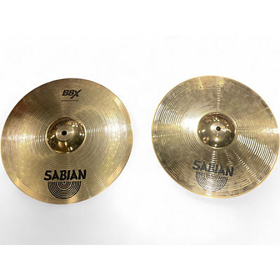 Used SABIAN 14in B8X Hi-Hat Pair Cymbal