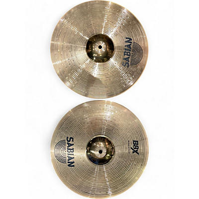 Used SABIAN 14in B8X Hi Hat Pair Cymbal