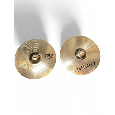 Used SABIAN 14in B8X Hi Hat Pair Cymbal