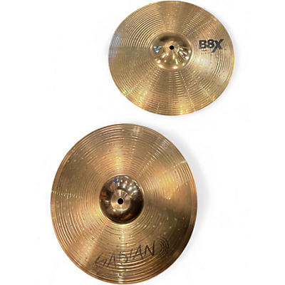 Used SABIAN 14in B8X Hi Hat Pair Cymbal