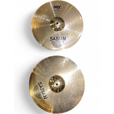 Used SABIAN 14in B8X Hihat Pair Cymbal