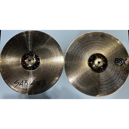 SABIAN Used SABIAN 14in B8x Hi Hats Cymbal 33