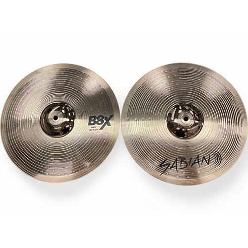 Used SABIAN 14in B8x Hihat Cymbal 33