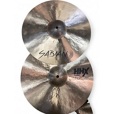 Used SABIAN 14in COMPLEX MEDIUM HATS Cymbal