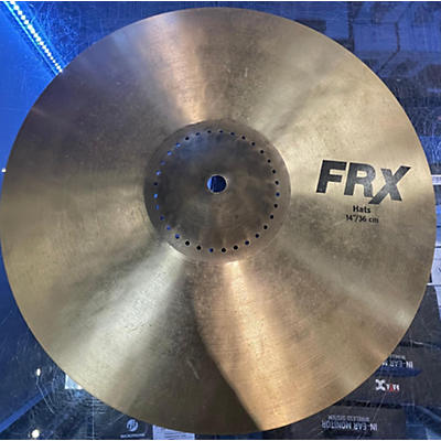 SABIAN Used SABIAN 14in FRX HI HATS Cymbal