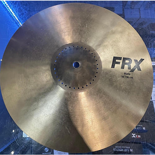 SABIAN Used SABIAN 14in FRX HI HATS Cymbal 33