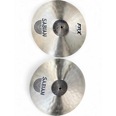 Used SABIAN 14in FRX Hihat Pair Cymbal