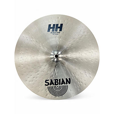 Used SABIAN 14in HH MEDIUM HI HATS Cymbal