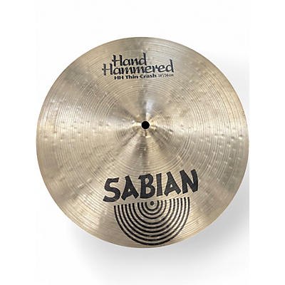 Used SABIAN 14in HH Thin Crash Brilliant Cymbal