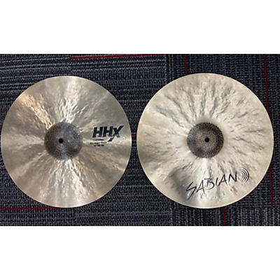 SABIAN Used SABIAN 14in HHX COMPLEX HI HAT PAIR Cymbal