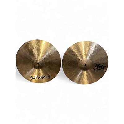 Used SABIAN 14in HHX COMPLEX MEDIUM HATS Cymbal