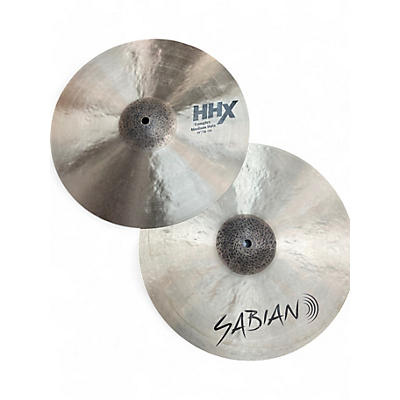 SABIAN Used SABIAN 14in HHX COMPLEX MEDIUM HI HAT PAIR Cymbal