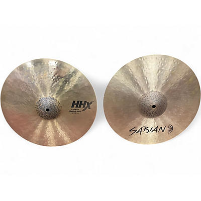 Used SABIAN 14in HHX Complex Medium Hats Pair Cymbal